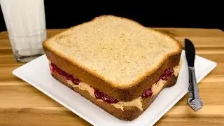 Giant Peanut Butter and Jelly Sandwich Cake from Cookies Cupcakes and Cardio