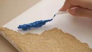 Beach Texture Painting Kit | Michaels