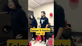 HZA Fun Vlogs Reacts to Salman Haider & Ayesha Jutt 😆 | Viral & Funny Moments #shorts