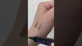 LYKD kaş &ccedil;izen eyeliner deniyoruz🤌🏻 #keşfet #shorts