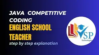 English School Teacher Coding Question in Java | Placement Logic Problem