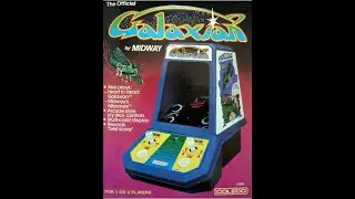 Coleco Galaxian 1981 Mini Arcade Tabletop with 3 games! From my Collection!