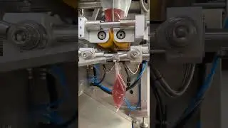 Liquid packaging automatic filling and sealing #machine #machinetools #wood #weldingmachine