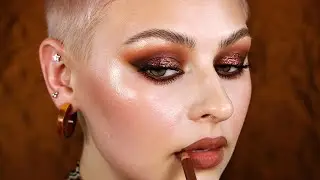 Chocolatey monochrome makeup tutorial...yummmmy