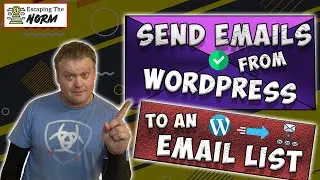 How To Capture Emails On Your WordPress Website - Send To Email List #031