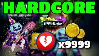 *NEW* HARDCORE GAMEMODE IS A DABLOON FARM.. (Survive BikiniBottom)