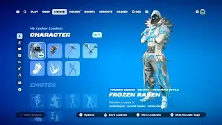 Fortnite Brooding master of frozen feathers.