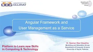 Angular Framework and User Management as a Service