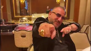 $10,000 of live blackjack with world famous restaurateur  Papi from Papi Steak Las Vegas 