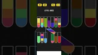 water sort puzzle level 6003