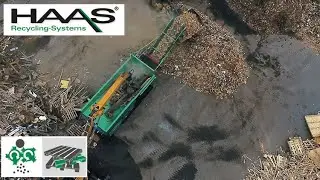 HAAS TYRON 2500 | Waste Wood Shredding