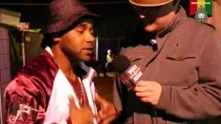 Interview with Rayvon at Reggae Geel 2015