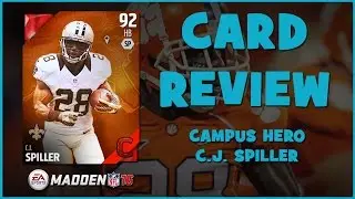 MUT 16 Card Review | Campus Hero CJ Spiller