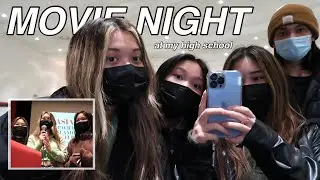 hosting a MOVIE NIGHT at my high school