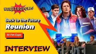 Back To The Future Cast Reunion With Michael J. Fox & Christopher Lloyd at Fan Expo