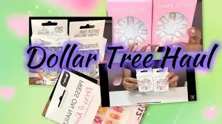 Dollar Tree Press on Nails Haul
