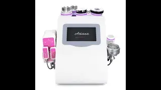 Ariana Spa Supplies: Purple Series - How to test 40k cavitation handle.