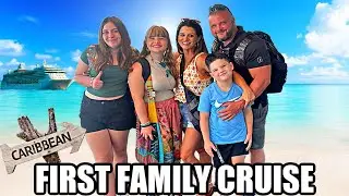 Our First FAMILY CRUISE! Family Fun Travel Vlog