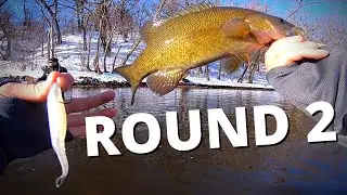 CATCHING SMALLMOUTH BASS ON FLUKES