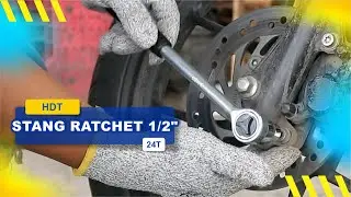 Review & Test HDT GAGANG SOK KUNCI STANG RACHET TORSI RATCHET SOCKET 1/2 INCH X 24 T