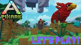 Let's Play! PixArk! Episode 13 More Exploring and Another DodoRex!