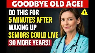Over 60? Try Doing THIS In The Morning – You Could Live 30 MORE Years | Dr. Olivia Explains |
