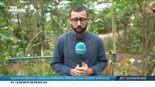 Centrafrique : des soldats affichent leur soutien à la Russie