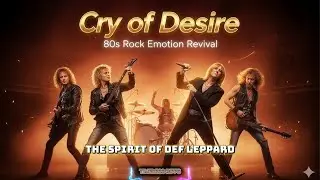 Cry of Desire | Timeless Power Ballad of Love & Fire | 80s Rock Emotion Revival