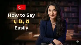 An easy method to learn how to pronounce Turkish vowels