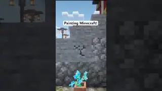 Painting the BLOCK BREAKING TEXTURE in Minecraft! (Part 2)
