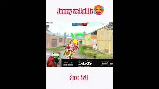 Jonny vs Lolllz  🥵  Pure 1v1  bgmi #bgmi  #starxrock #jonny #lollzz Star rock