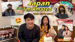 I'm Amazed By Japanese Environment !! 🤩 || Aama Lai Gold Dine Sapana Pura Gare 😇 || Abishek Gurung