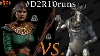 Last 10 run challenge - The Secret Cow Level | Diablo 2: Resurrected