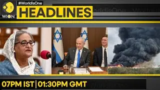 Yunus Govt Miffed Over Hasina's Address | Israel Strikes Southern Lebanon | WION HEADLINES