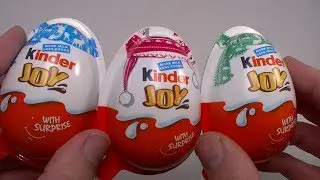 Kinder Surprise Egg Opening Kinder Joy Christmas 2017 Surprise Toys Video For Children Kids Toddlers