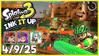 Splatoon 3 - Ink It Up! 4/9/25! A Bone to Ink!