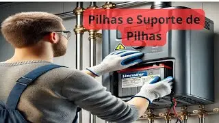 Defeito no Aquecedor - Pilhas e Suporte de Pilhas