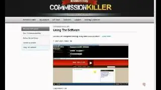 Commission Killer - Members Area