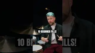 10 Drum Fills EVERY Beginner can practice 🥁