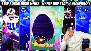 HUGE SUGAR RUSH NEWS! WHERE ARE THE TEAM CHAMPIONS? | MADDEN 22 ULTIMATE TEAM