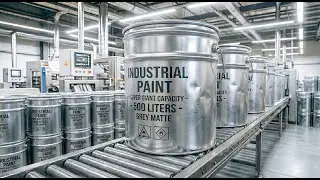 How Paint is Actually Made - Inside a Modern Paint Manufacturing Factory