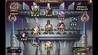 SUMMONERS WAR - TOA HELL 30 May-June (Maj-Czerwiec) 2K25 - Robię żebyście wy nie musieli :)
