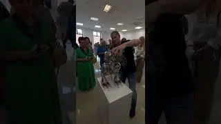 Fragmentas i&scaron; parodos ,, Mutacija,, 2024 Naujojoje Klaipėdos Galerijoje H.Manto 22