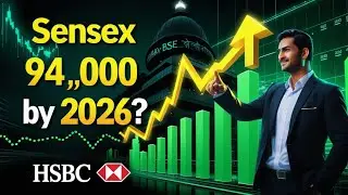 Will Sensex Reach 94,000? | HSBC Predicts Big Market Boom by 2026 | Indian Stock Market News