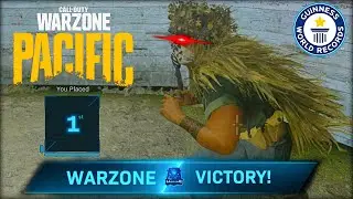 SOLO THROWING KNIFE ONLY VICTORY! 🔪🏆 (NEW WARZONE PACIFIC CALDERA MAP GAMEPLAY) - MY FIRST GAME!!