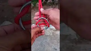Amazing Ring knot You Need To Know #knotskill #knotting #knots ##ringknot#ropework