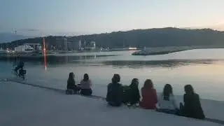Pesaro, movida al porto ( Marche - Italy )