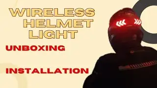 Wireless Helmet indicator & Brake Light || Unboxing and installing Helmet Light || RIDER'S ADDA