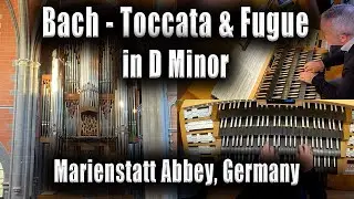 Bach - Toccata & Fugue in D Minor | Spectacular Rieger Organ, Marienstatt Abbey, Germany