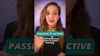 From passively to actively learning Spanish #spanishlanguage #languagelearning #polyglot